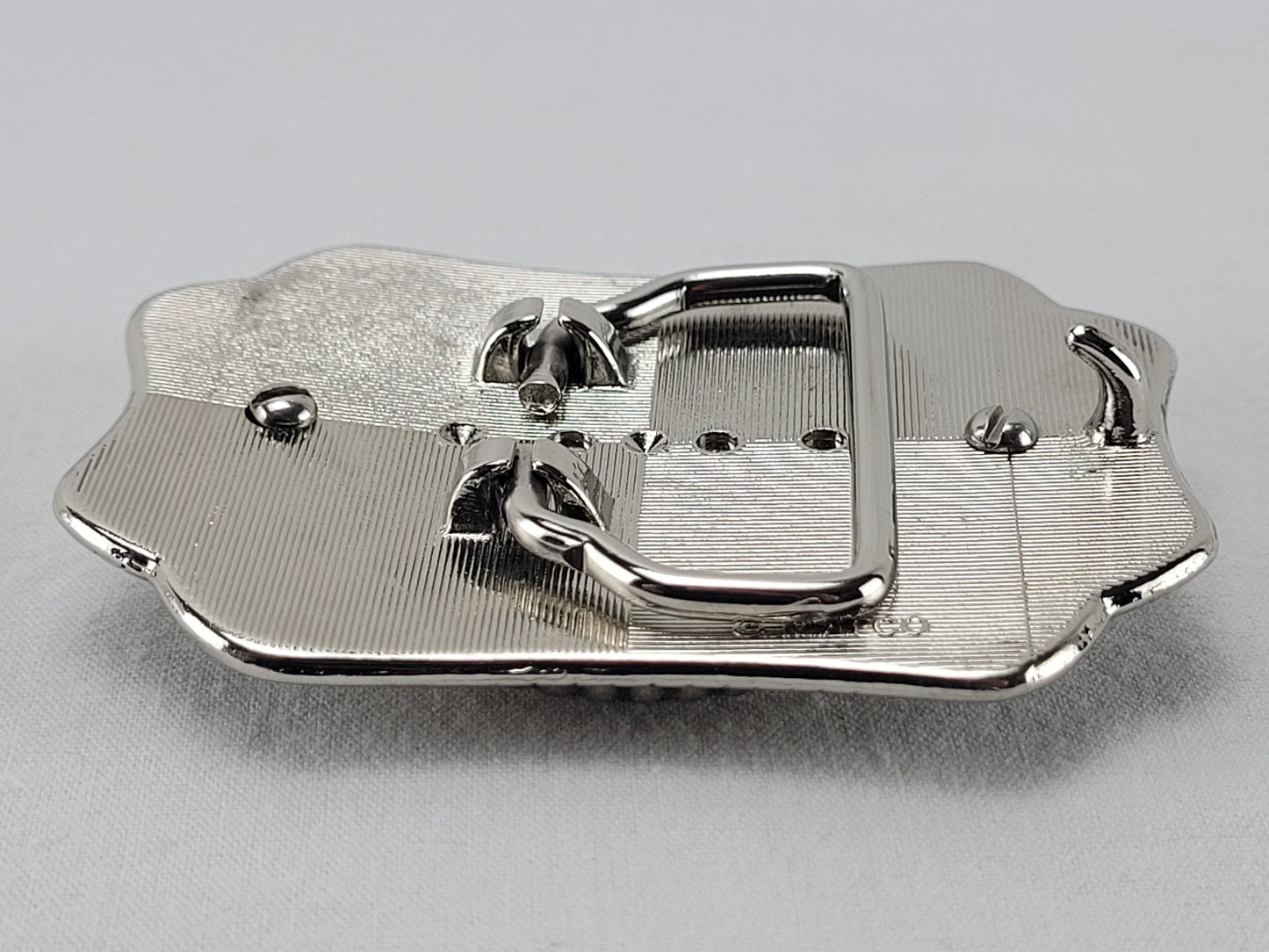 Vintage Square Dancing Belt Buckle