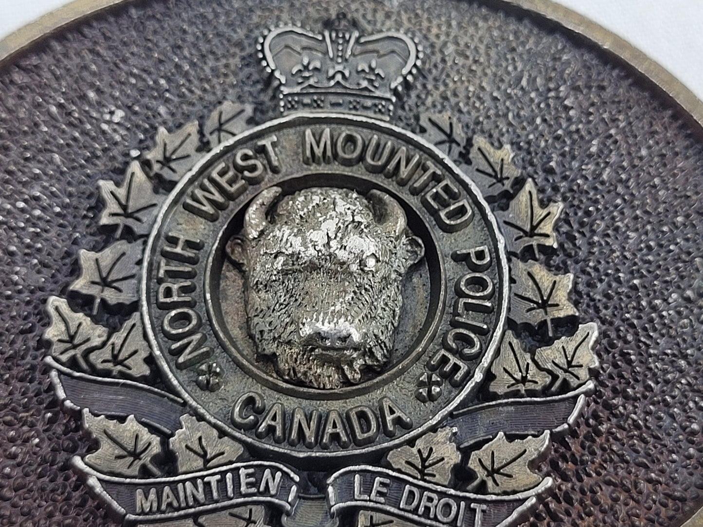 RCMP Royal Canadian Mounted Police Belt Buckle