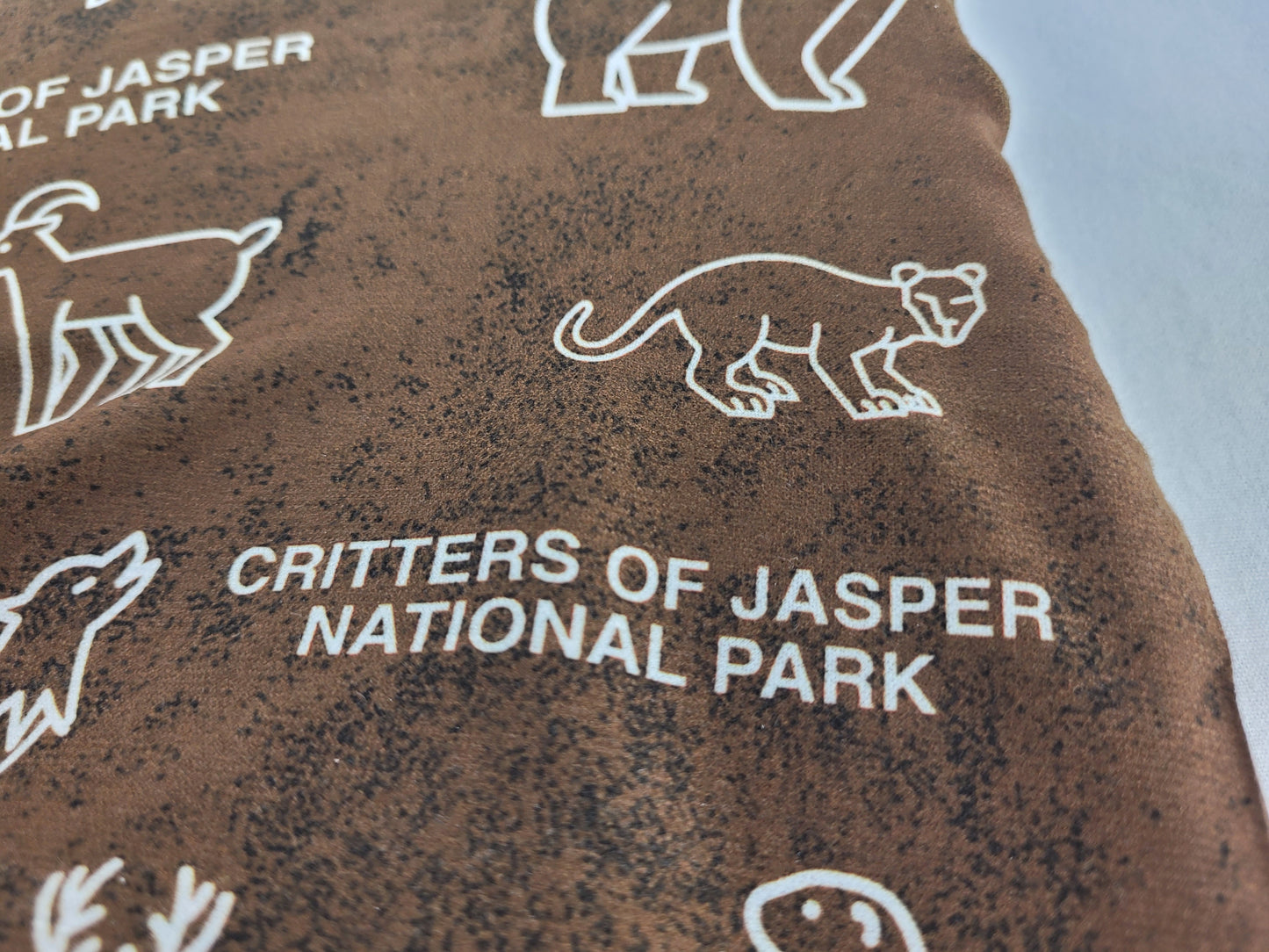 Buff Original Ecostretch Multifunctional Neckwear Gaiter UPF 50 Critters of Jasper National Park