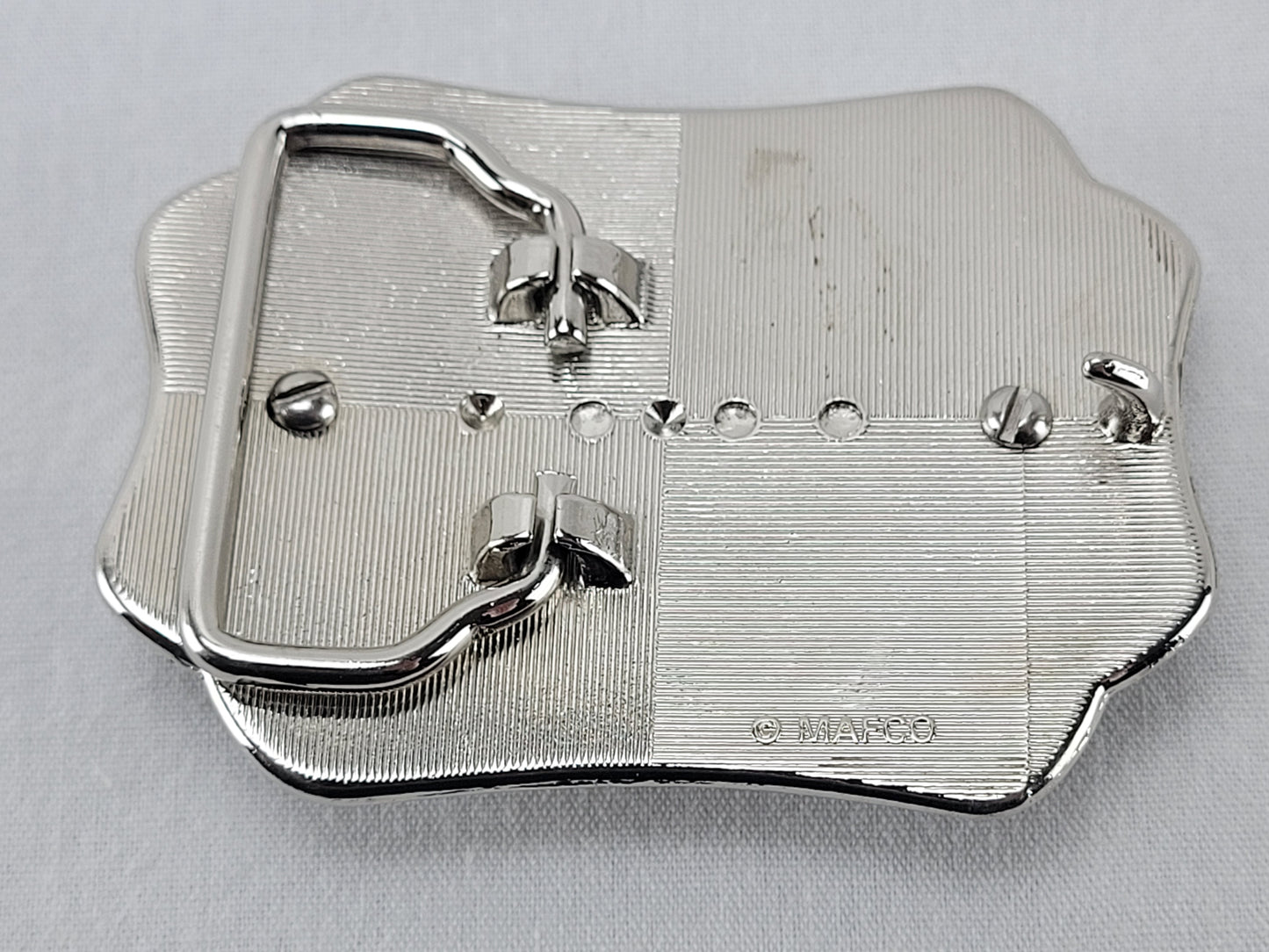 Vintage Square Dancing Belt Buckle