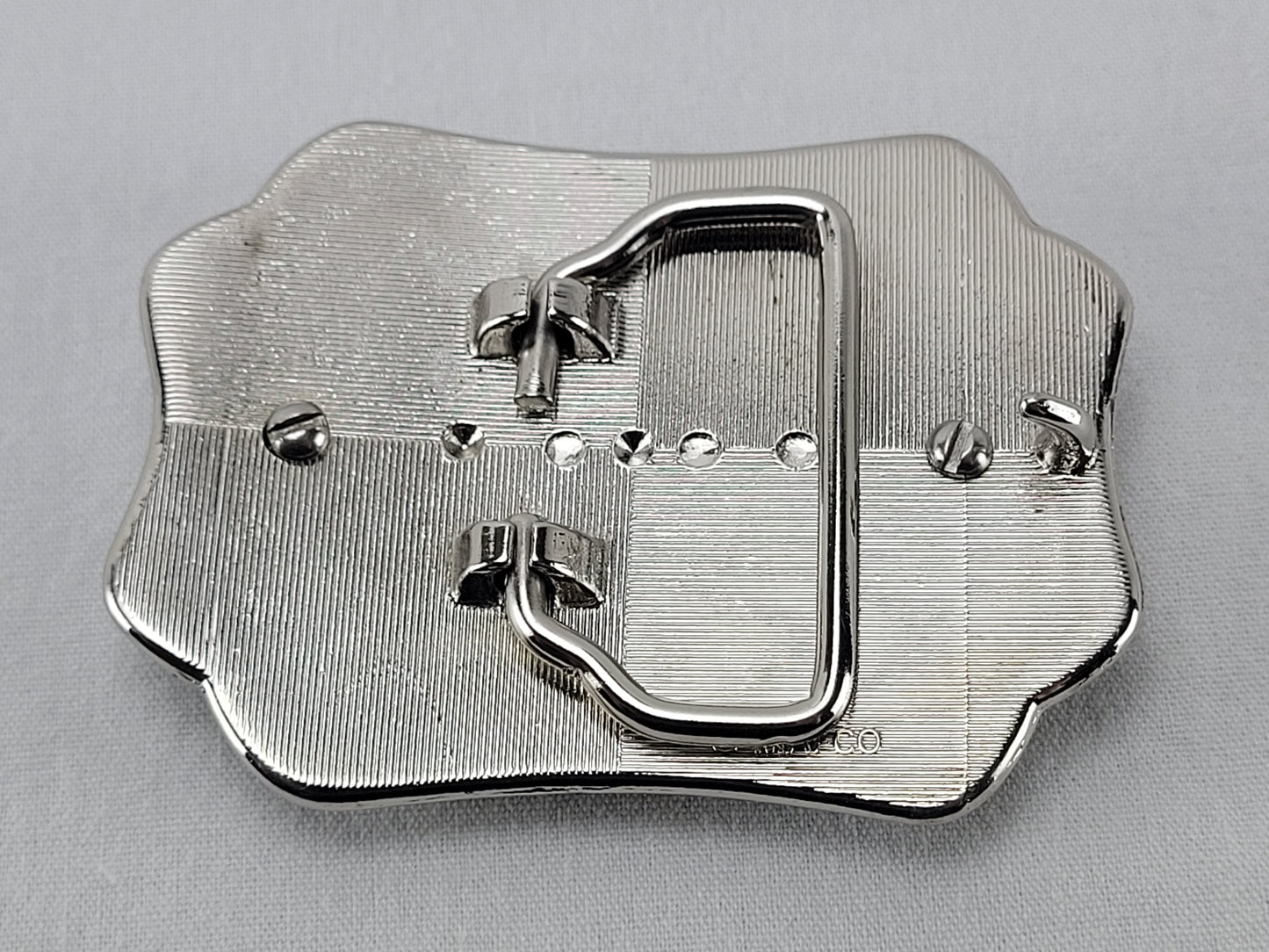 Vintage Square Dancing Belt Buckle