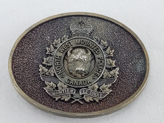 RCMP Royal Canadian Mounted Police Belt Buckle