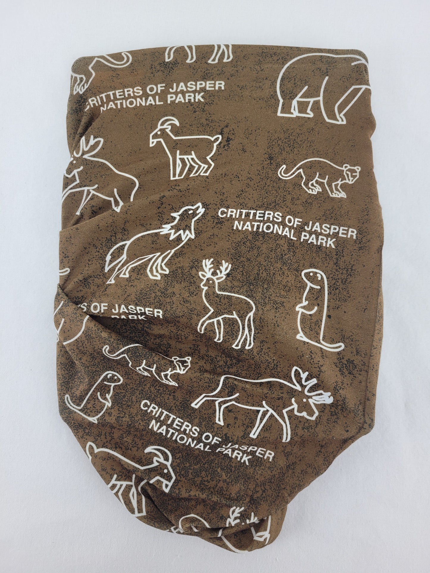 Buff Original Ecostretch Multifunctional Neckwear Gaiter UPF 50 Critters of Jasper National Park